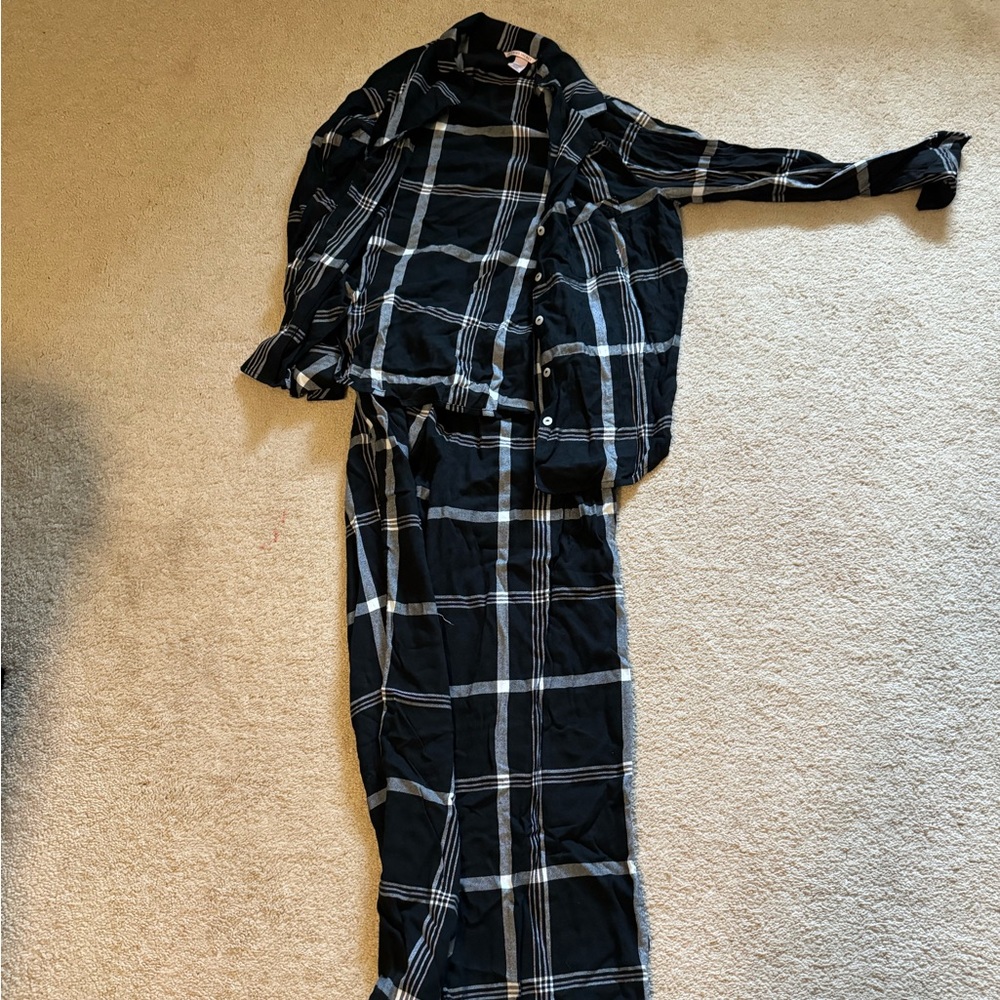 Victoria Secret flannel pjs